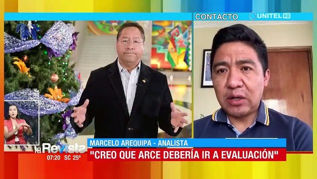 Evo se contradice respecto a Arce y sobrecarga el ambiente electoral, dice analista