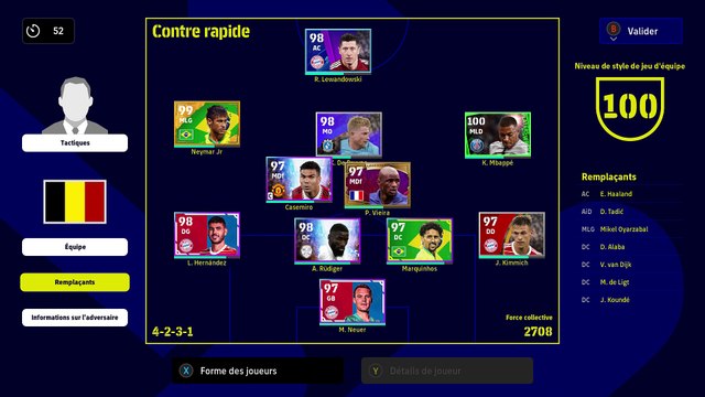 eFootball 1898-1906 points