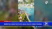 Chorrillos: bañistas usan pileta de Agua Dulce como piscina