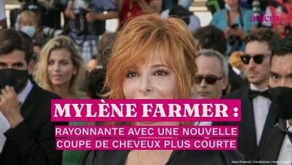 PHOTO. Mylène Farmer rayonnante avec une nouvelle coupe de cheveux plus courte