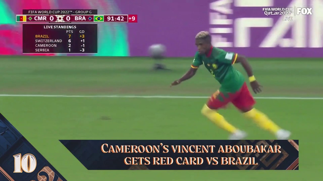 2022 FIFA World Cup TOP TEN MOMENTS of the tournament