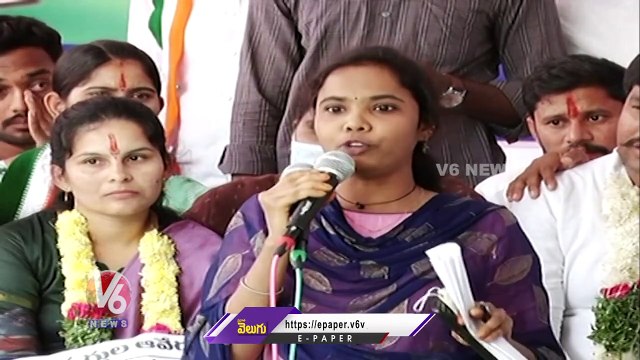 Will You Give Collector Job If We Do Long Jump? Police Aspirant Questions CM KCR | V6 News