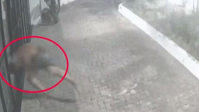 Komşusunun evine tecavüz için girip şortunu sıyırdı, kadın çığlık atınca koşarak kaçtı