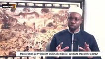 Rapport Cour des Comptes, Otages Politiques... 3 Jours de Manifestation - Ousmane Sonko