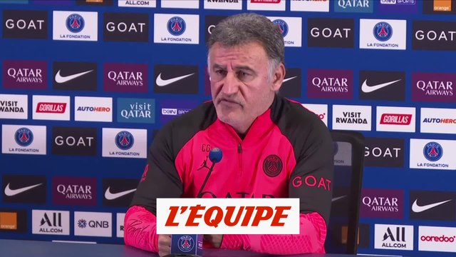 Galtier : «Les mondialistes seront disponibles» contre Strasbourg - Foot - L1 - PSG