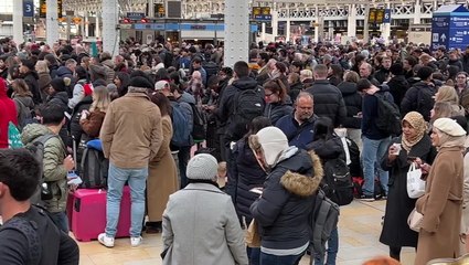 ‘I don’t think I can make it’: Passengers stuck in London Paddington despite end of train strikes