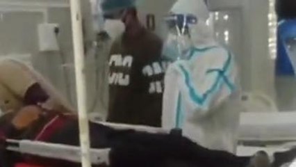 रीवा: कोविड मरीज के साथ कलेक्टर एसपी पहुंचे अस्पताल, देखिए पूरी खबर