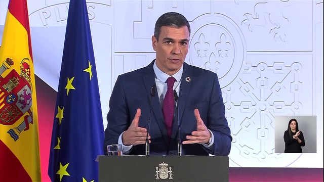 Sánchez carga contra el bloqueo del PP y asegura que no habrá referéndum en Cataluña