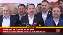 Bakan Bilgin, Memur Sen heyeti ile görüştü! Memura ek zam talebi