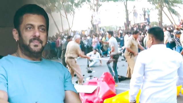 Police Beats Salman Khan Fans On His Birthday Outside His House