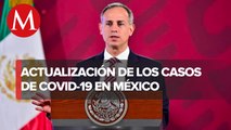 México suma 8 semanas con aumento de casos de covid: López-Gatell; hay 10 muertes diarias