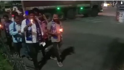 మంచిర్యాల: కొవ్వొత్తులతో నిరసన.. '30ఏళ్ల లోపు వారే చనిపోయారు'