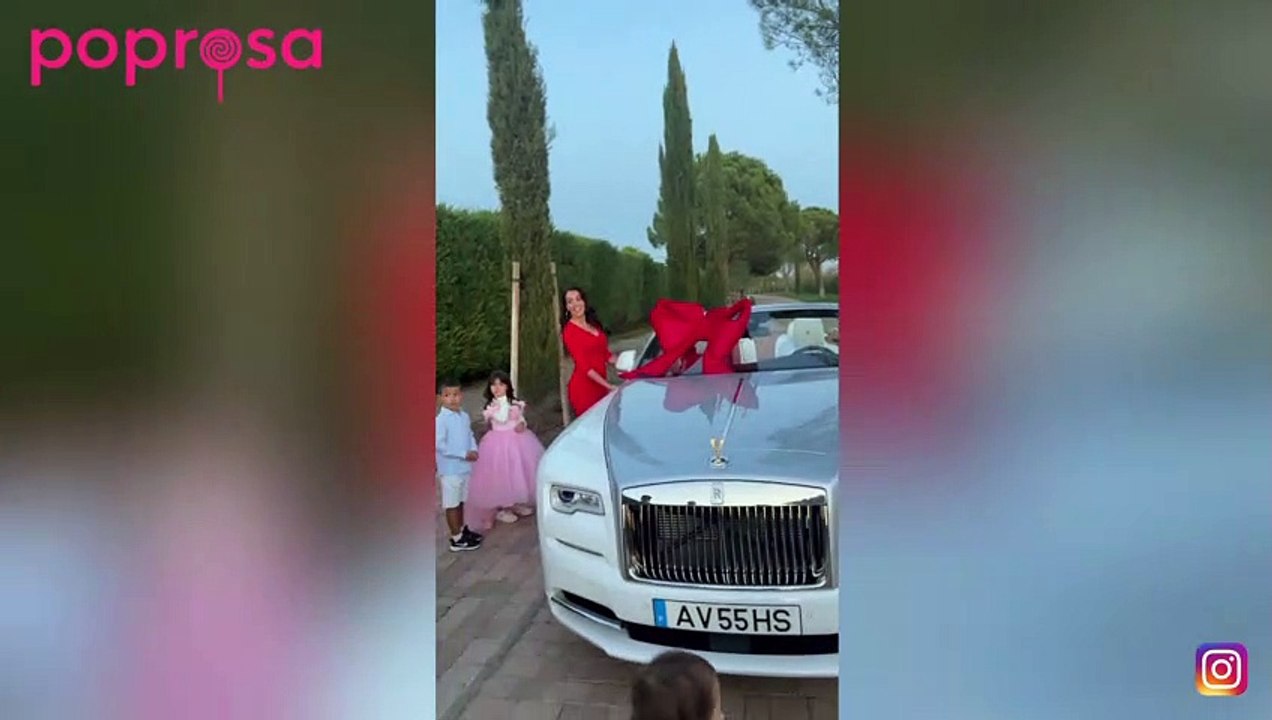 El Roll Royce de 300.000 euros que le ha regalado Georgina a Cristiano por Navidad