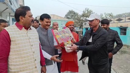 वैशाली: भाजपा के राष्ट्रीय अध्यक्ष जेपी नड्डा के आगमन को लेकर तैयारी में जुटे कार्यकर्ता