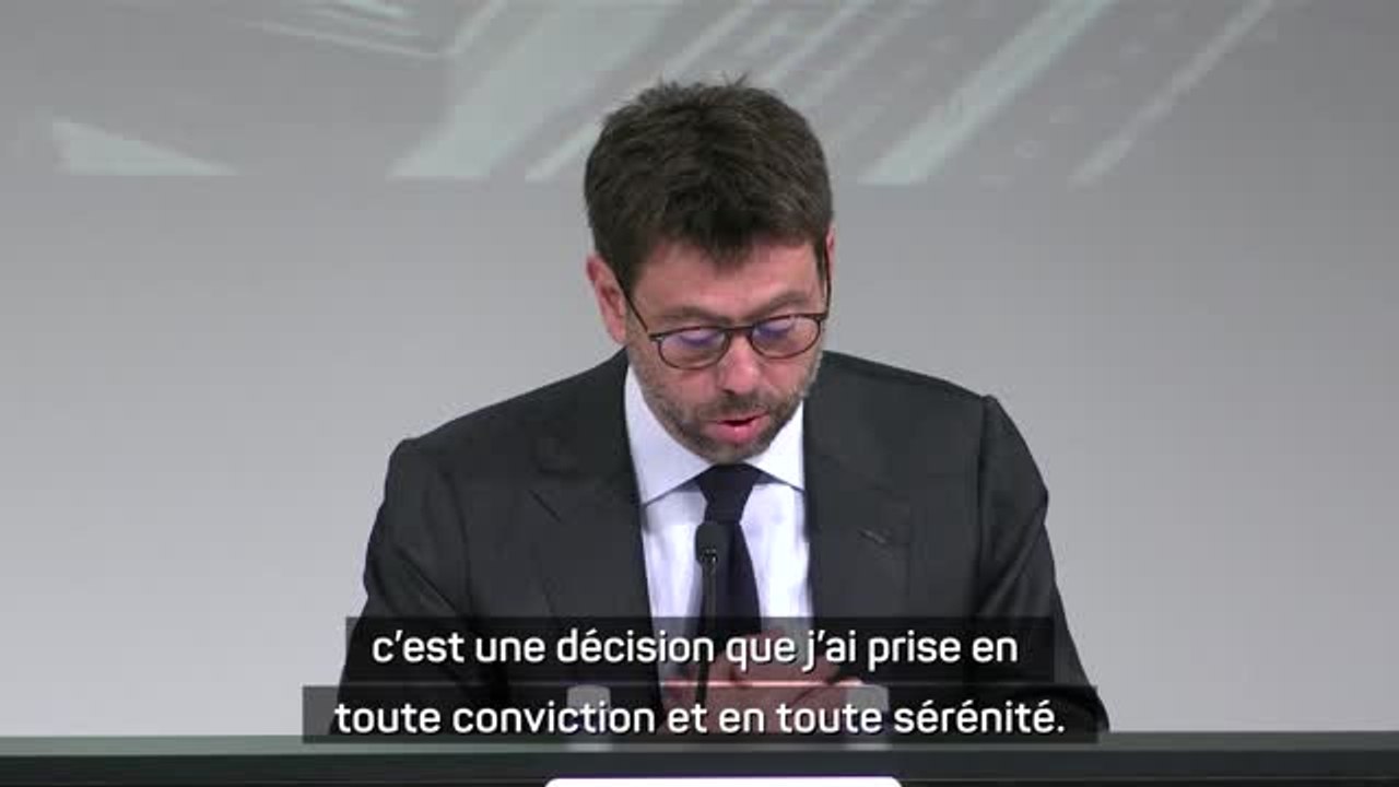 Juventus - Le discours d’adieu d’Agnelli : “Les reproches qui nous ont été formulés sont injustifiés”