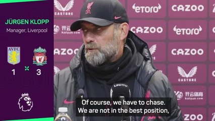 Klopp wants Liverpool to be 'pain in the backside' in top-four race