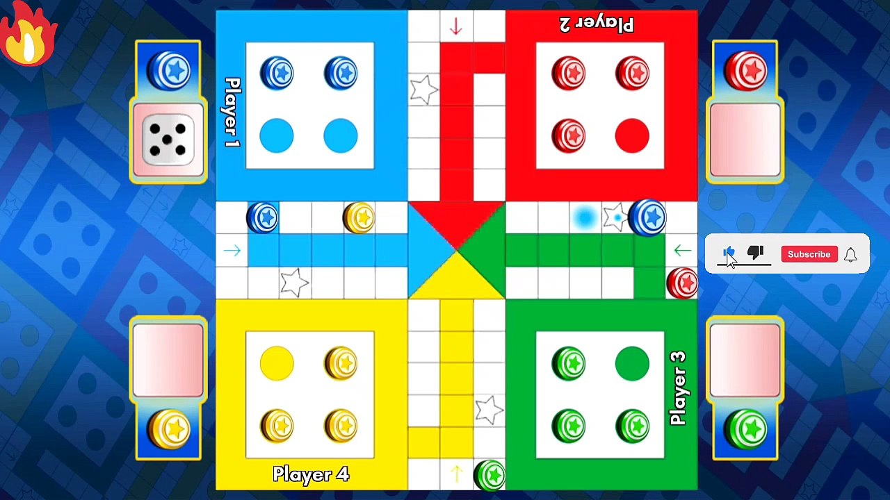 ludo 4 player game| ludo king| How to play ludo game|The Ludo Game|@Ludo Game 2022 #2
