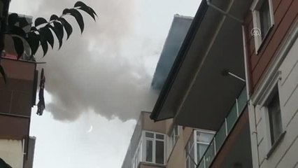 Evde çıkan yangında yaşlı adam öldü