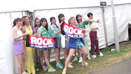 アンジュルム ROCK IN JAPAN FESTIVAL 2022(8月12日 千葉市蘇我スポーツ公園) & メイキング映像