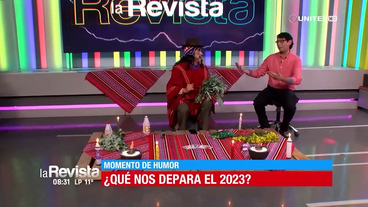 Humor: ‘Casimiro Coca’ adivinó el futuro para los presentadores de La Revista 