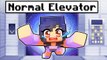 Just a NORMAL Minecraft Elevator! (NOT NORMAL!)