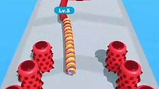 Curly Ropes _- All Levels Gameplay Android,ios (Levels 8-11)