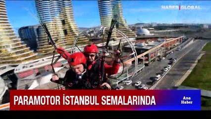 Paramotor İstanbul semalarında