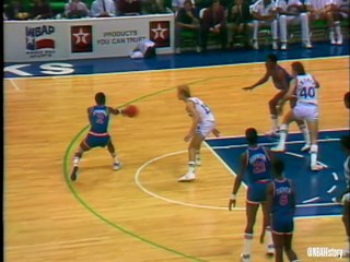 NBAHistory: Bernard King records 50 points vs. Dallas in February of 1984