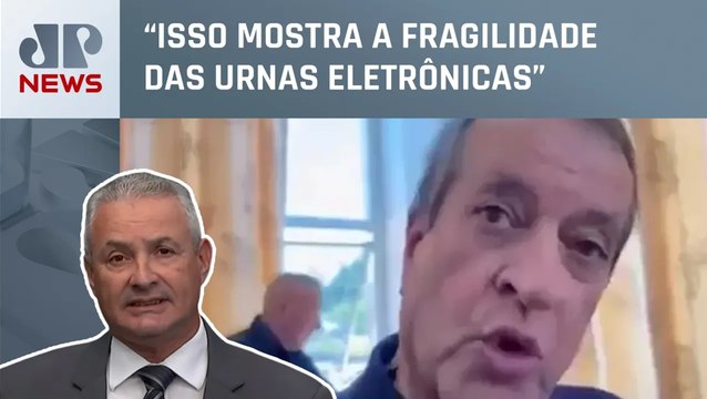 Valdemar afirma que vai cobrar TSE sobre urnas irregulares nas eleições; Coronel Telhada comenta