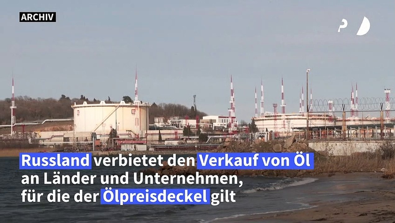 Russland verbietet ab Februar Ölexporte in Länder mit Ölpreisdeckel