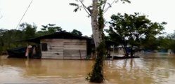 Inundaciones en Murindó tienen aisladas a 2.500 persona de doce comunidades