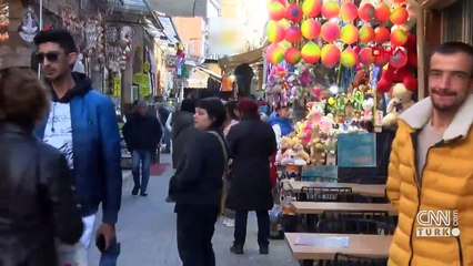 Kemeraltı Çarşısı’nda yılbaşı yoğunluğu