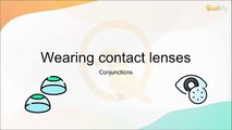 [Explanation Video] Wearing contact lenses