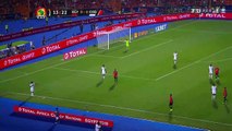 مباراه منتخب مصر و جمهورية الكونجو كاس الامم الافريقيه الشوط الاول 26_6_2019