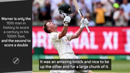 Smith ranks 'amazing' Warner double century as one of the best