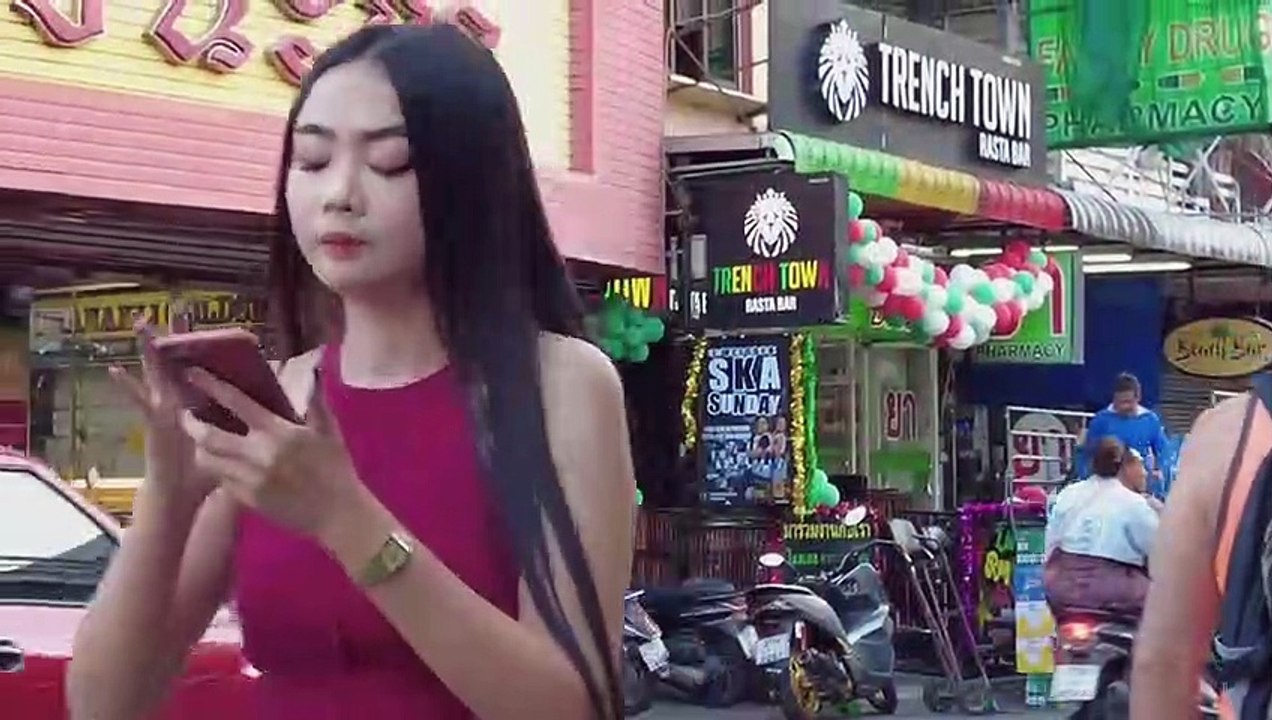 Pattaya Soi Buakhao Scenes Many Pretty Ladies Today 25 dec
