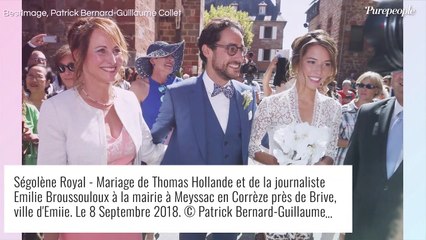 Download Video: Emilie Broussouloux et Thomas Hollande : Leurs enfants Jeanne et Noé s'éclatent au ski, rares images