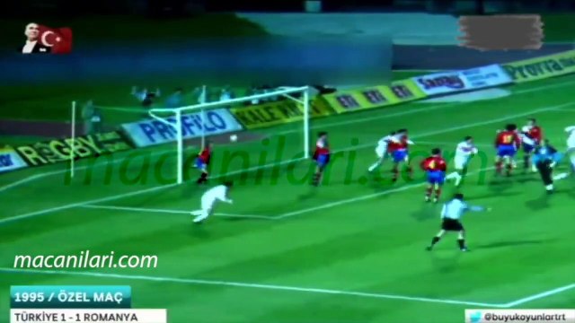 Turkey 1-1 Romania [HD] 15.02.1995 - National Teams Friendly Match