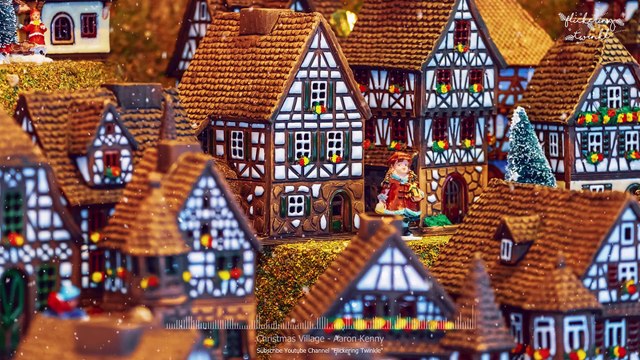Christmas Village | Instrumental Christmas Music | Relaxing Ambience | Joyeux Noël