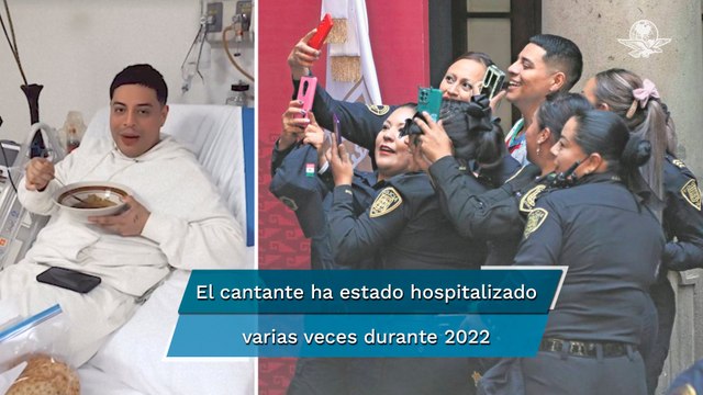 Eduin Caz de nuevo en el hospital; causa preocupación a fans de Grupo Firme 