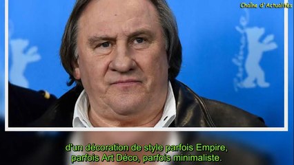 Gérard Depardieu : Son incroyable hôtel particulier qui vaut 50 millions d'euros