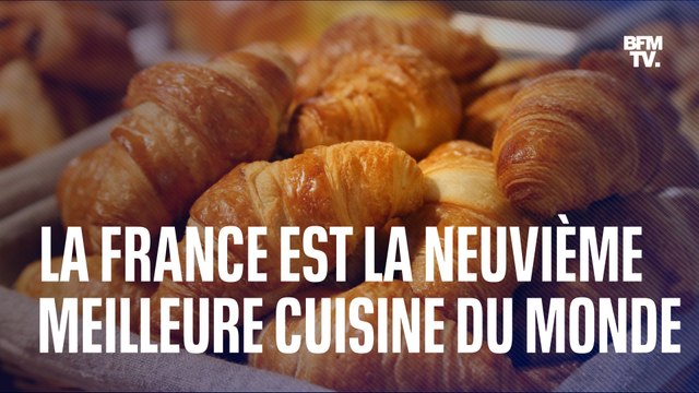 Ce classement des meilleures cuisines du monde place la France derrière les États-Unis