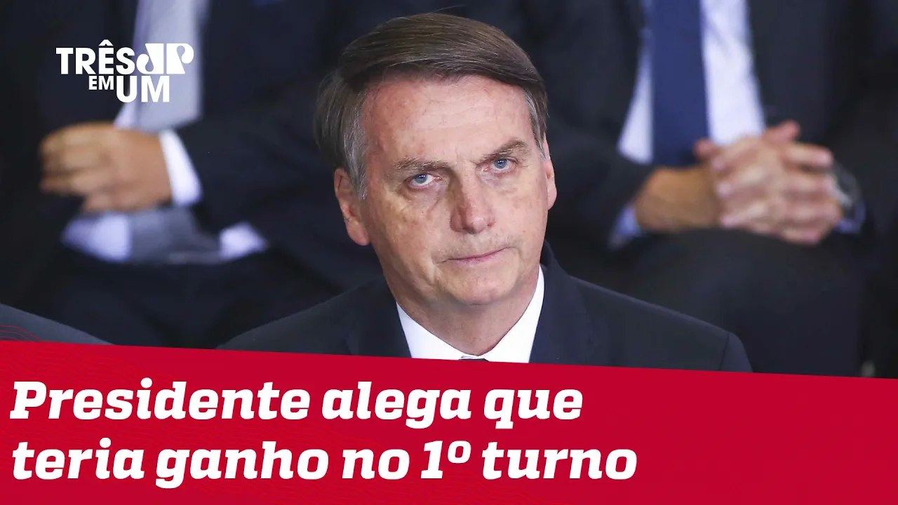 Bolsonaro tem prazo para provar fraude nas eleições de 2018