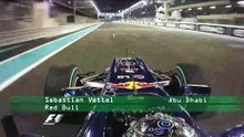 Vettel Yas Marina 2010 Pole