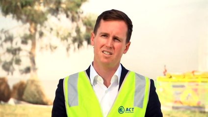 Canberra recycling centre fire sparked overnight likely to burn for days