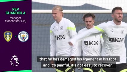 Everything 'perfect' with Haaland fitness - Guardiola