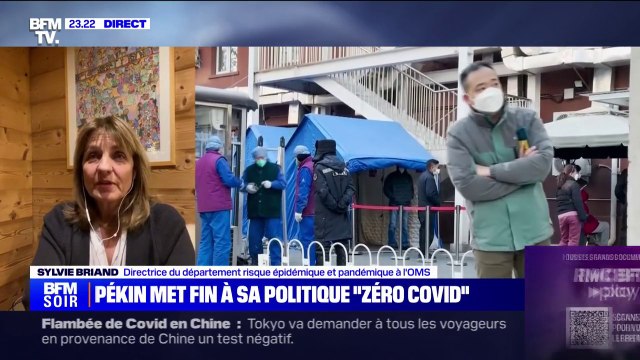 Covid en Chine: On s'attend à avoir une explosion de cas plus rapide , affirme Sylvie Briand (OMS)
