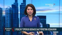 Tiga Pencuri Kepergok Beraksi saat Kebakaran Kios Pasar Sentral, Warga Geram!