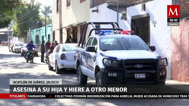 Hombre se quita la vida luego de atacar a balazos a sus hijos en Acatlán de Juárez, una menor murió