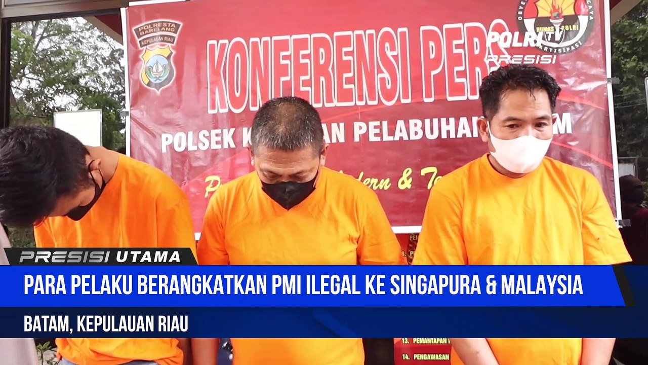 Kapolsek KKP Batam Ungkap Pelaku Tindak Pidana PMI Ilegal di 2 Pelabuhan di Kota Batam
